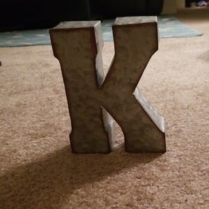 Tin letter K